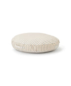 Sittepute pouf med striper 60 cm bomull forfra