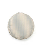 Sittepute pouf med striper 60 cm bomull bakside