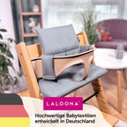 Sittepute til barnestol Stokke Tripp Trapp - belagt, grå fra siden
