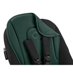 Detalj av 3D-mesh på sittepute vendbar med Cooldry Fern Green