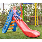 Sklie Fun-Slide 152 cm fra 3 år, maks 50 kg montert i hage