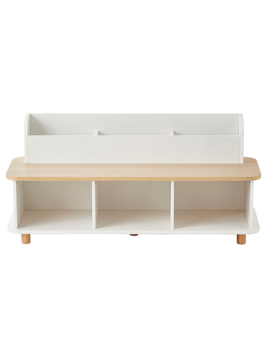 Detalj av Skobenk PTILOU for barn i MDF