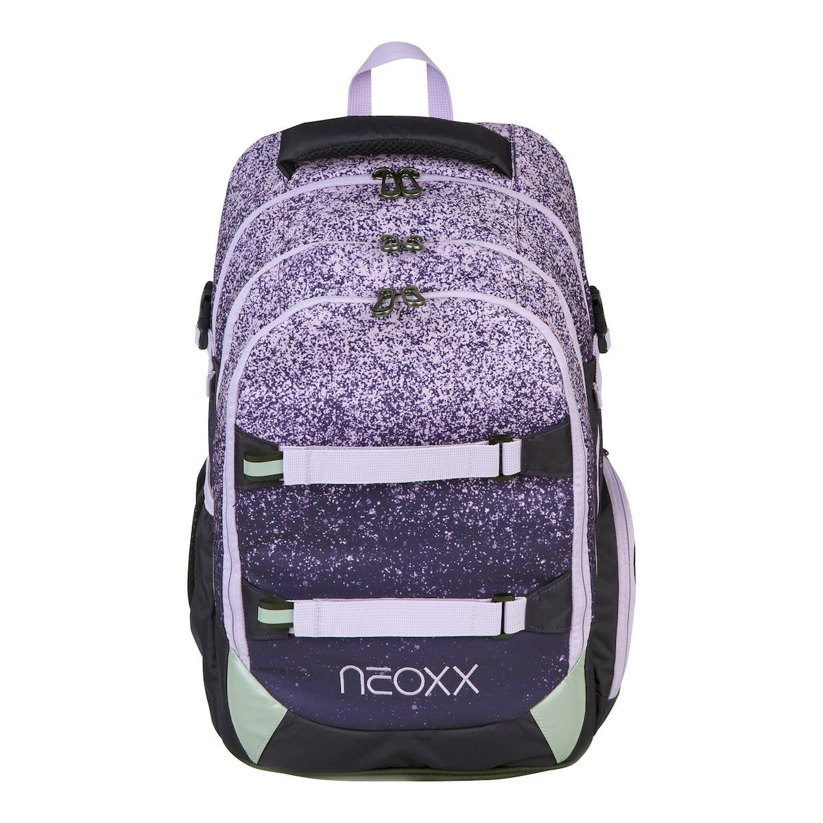 Skolesekk Active Pro med laptoplomme og organiser bakside
