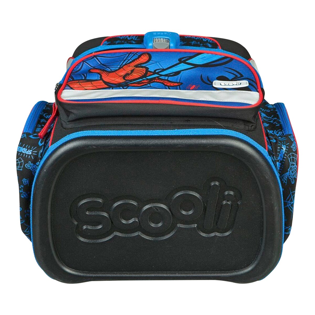 Skolesekk-sett EasyFit 5 deler med pennal og gympose med reflekser