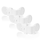 Skuffe- og skapsikring 3-pack uten boring, EN 16948 - Reer bakside