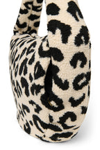 Skulderveske Holy Cow Teddy polyester nærbilde av materiale