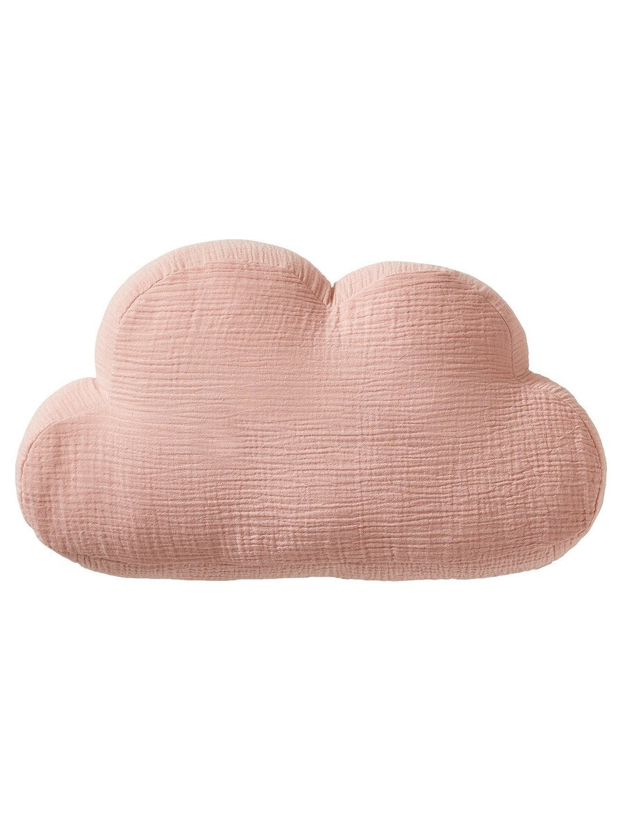 Skyformet pute i muslin bomull 28x50 cm forfra