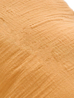 Montert skyformet pute i muslin bomull 28x50 cm