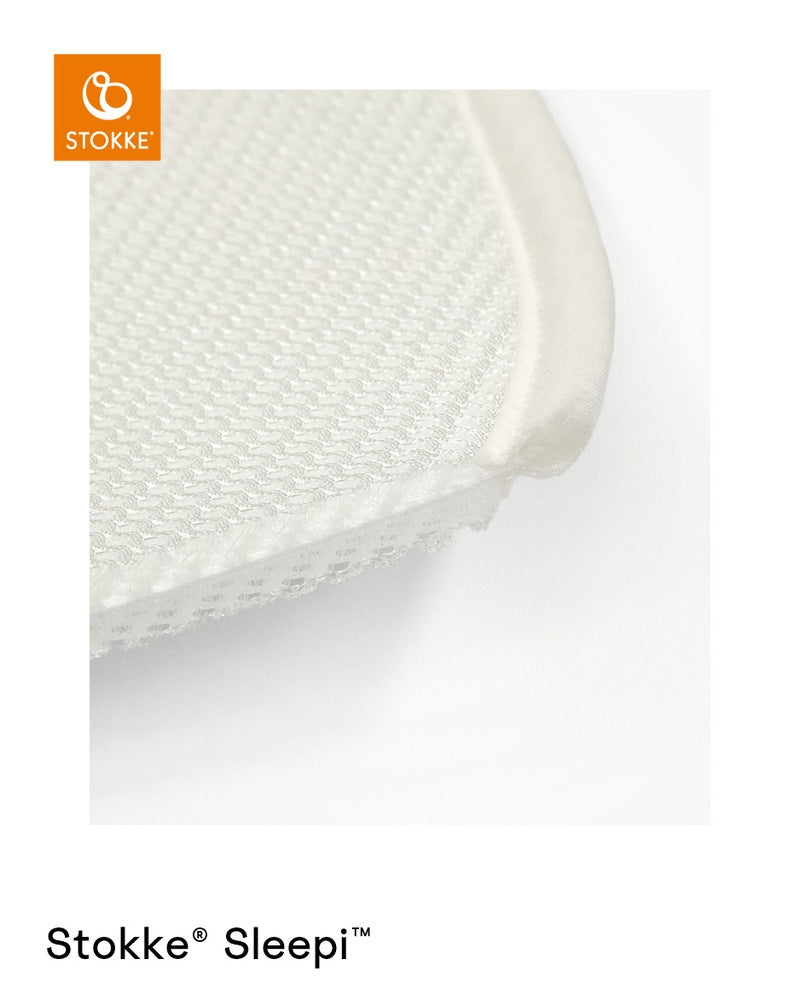 Sleepi madrassbeskytter vanntett hvit - Stokke detalj av materiale