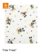 Sleepi Mini laken i bomull Mickey Celebration detalj av mønster