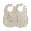Smekke med borrelås Lalee sand 2-pk - Done by Deer forfra