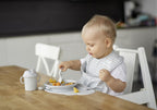 Smekke med magnetfeste Bib Connect mist grey detalj av magnetfeste