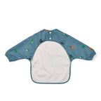 Smekke med ermer Fun Beach blue resirkulert polyester detalj av elastiske mansjetter