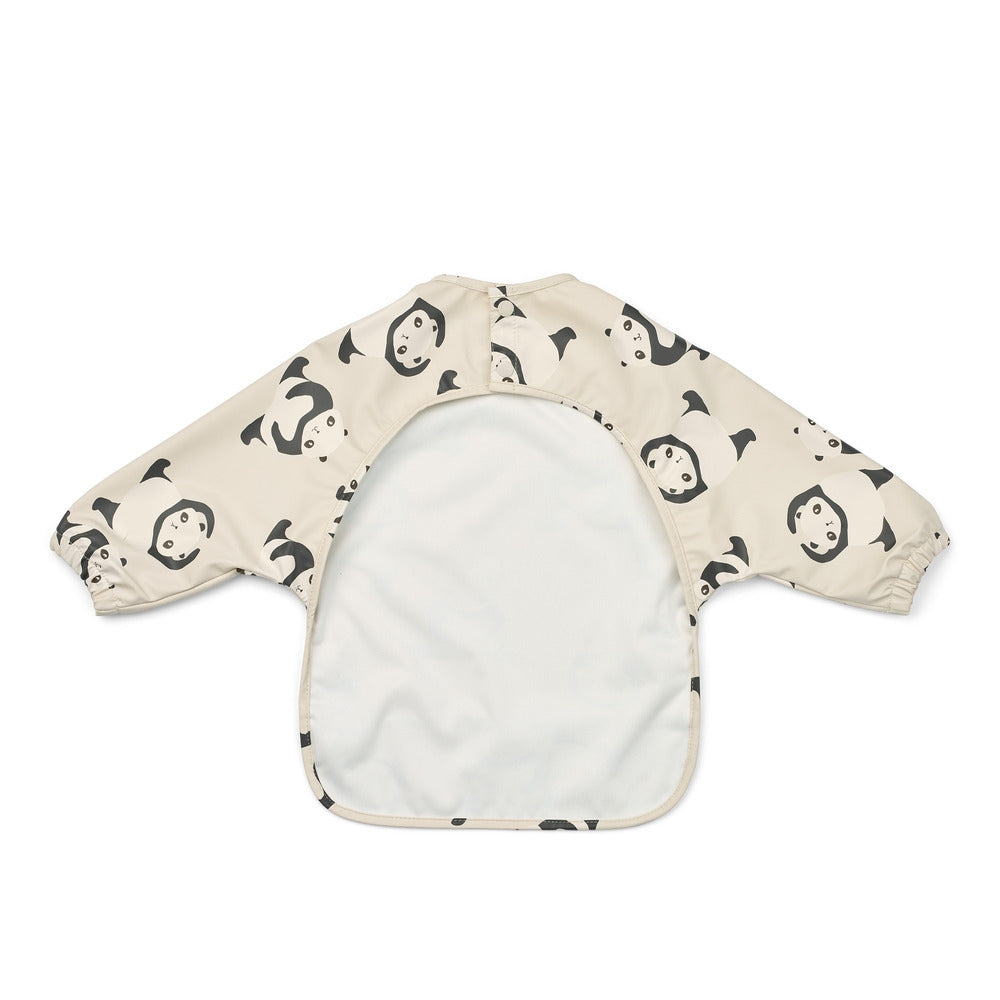 Smekke med ermer Merle pandamønster resirkulert polyester bakside