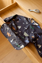 Smekke med ermer Merle Sailing Classic Navy bakside