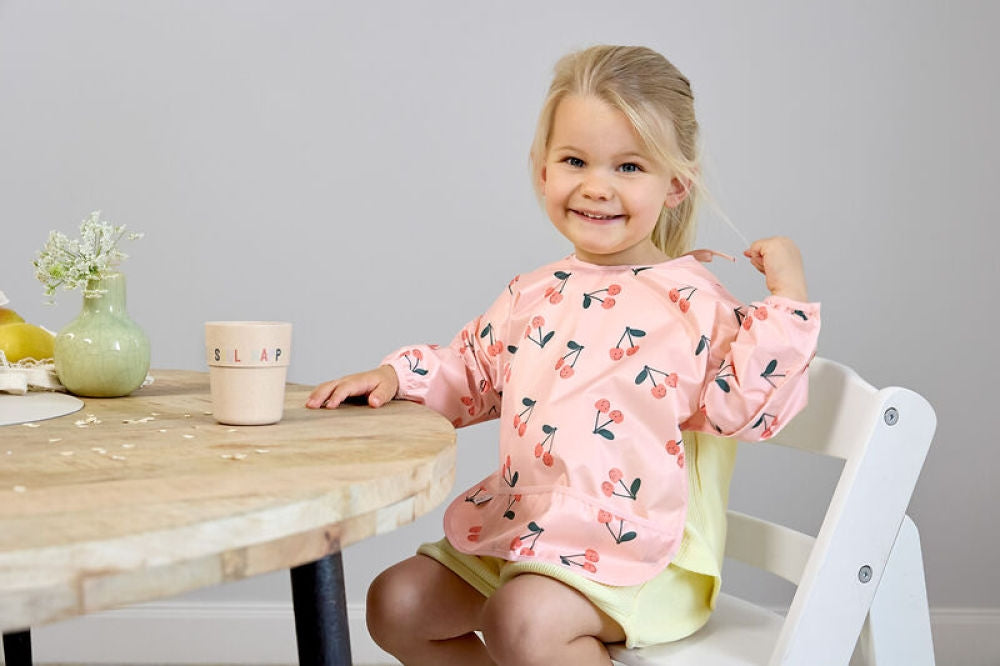 Smekke med ermer 2-pack 6-24 mnd polyester Oeko-Tex nærbilde
