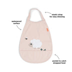 Smekke pull-over Tiny Farm med oppsamlingslomme Done by Deer i rosa farge