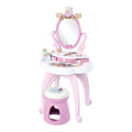 Sminkebord Disney Princess med speil og krakk forfra