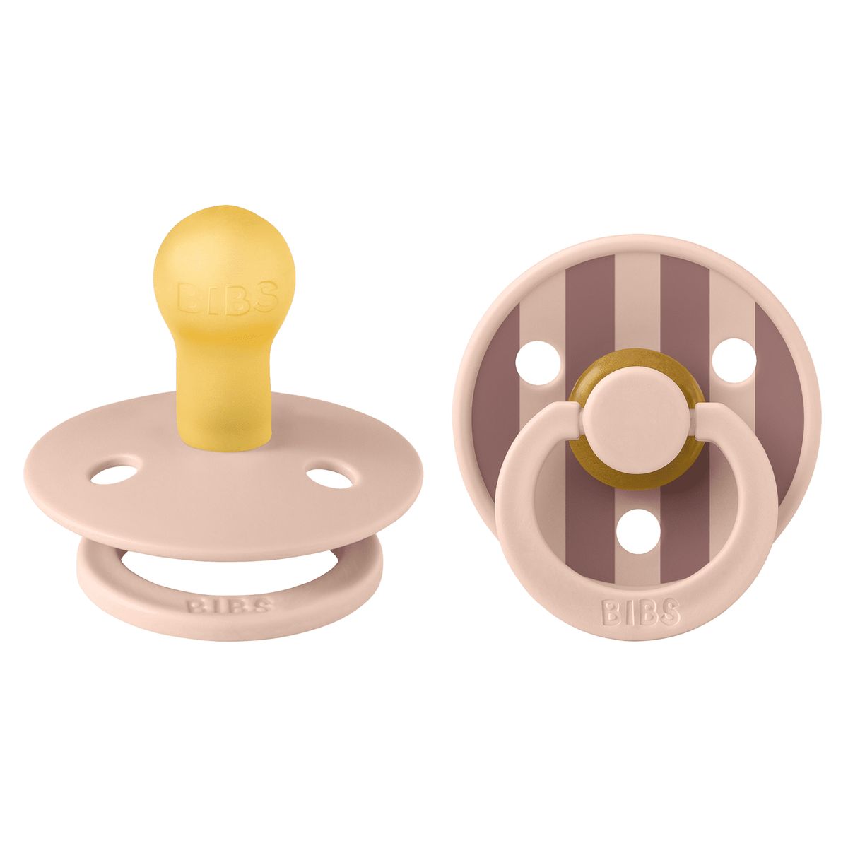 Smokk Studio Colour 2-pack lateks 0-6 mnd Blush Mix - Bibs forfra