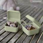 Smokkeboks i silikon for 3 smokker, Blush - Bibs