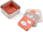 Snackboks-sett 3 deler Happy Clouds Powder - Done by Deer bakside