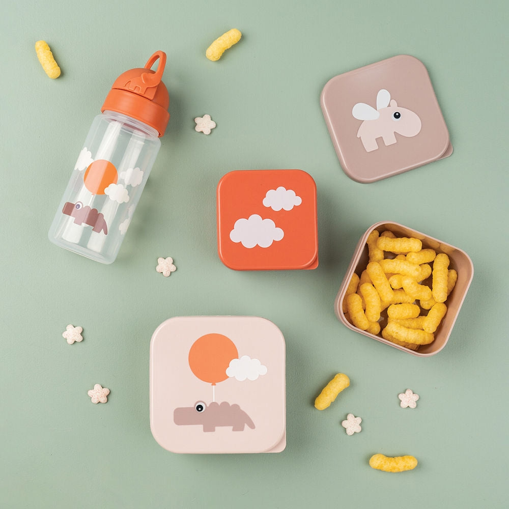 Detalj av Snackboks-sett 3 deler Happy Clouds Powder - Done by Deer lokk