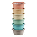 Snackbokser 6-pakning 300 ml BPA-fri polypropylen fra nip forfra