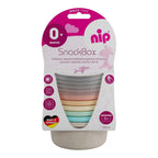 Snackbokser 6-pakning 300 ml BPA-fri polypropylen fra nip med lokk