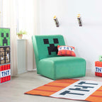 Snurrestol Creeper MINECRAFT med 360° dreifunksjon sideprofil