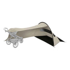 Sol- og vindskjerm Sun and Wind Tarp for Chariot forfra