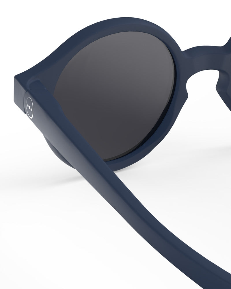 Montert Solbriller baby 0-9 mnd polarisert UV 400 denim blue