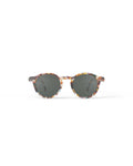 Solbriller junior 5-10 år UV-beskyttelse kat. 3 blue tortoise forfra