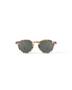 Solbriller junior 5-10 år UV-beskyttelse kat. 3 blue tortoise forfra