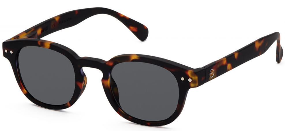 Solbriller Junior Sun C Tortoise 5-10 år UV 400 kat. 3 bakside