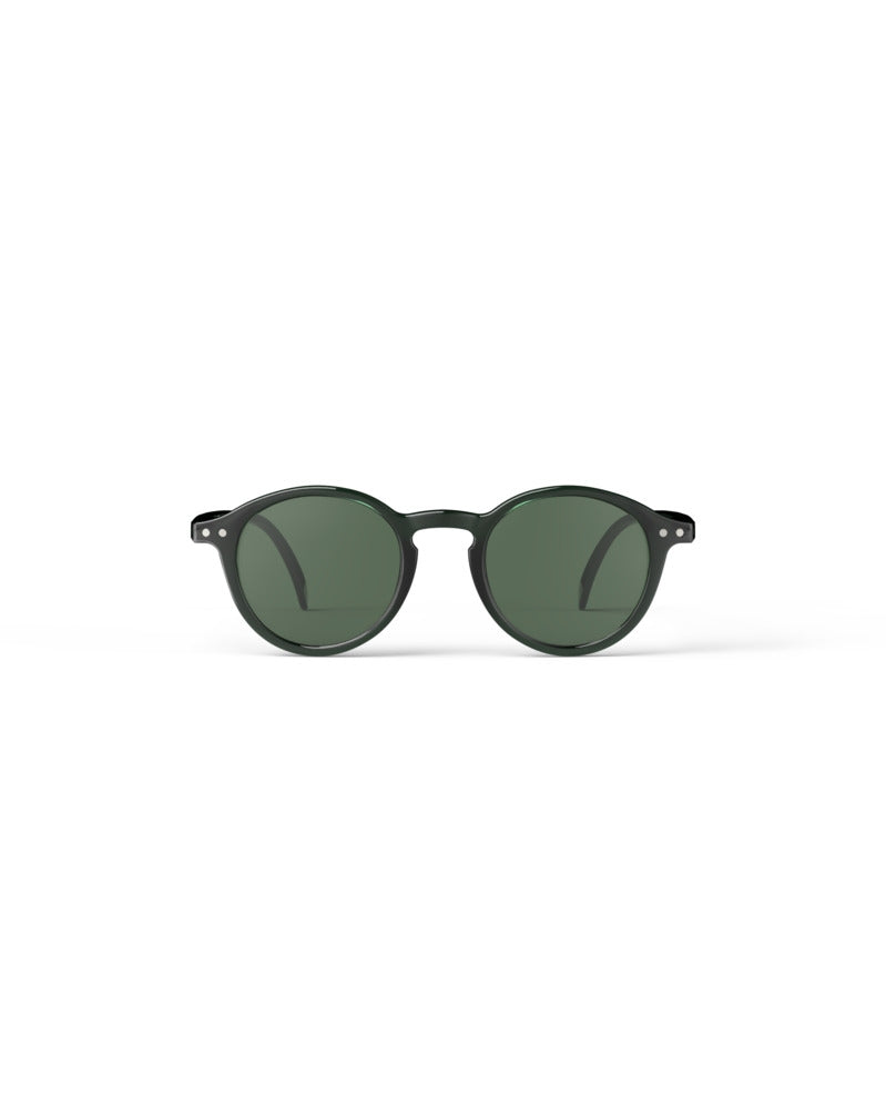 Solbriller Junior Sun #D Bakelite Green for barn 5-10 år forfra