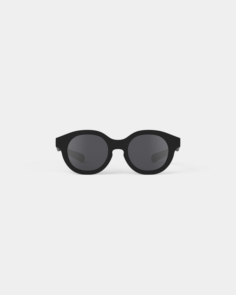 Solbriller Kids PLUS C Black polarisert 3-5 år UV 400 kat. 3 forfra