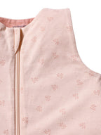 Detalj av glidelås på Sommer-sovepose for baby BALI jersey bomull TOG 1