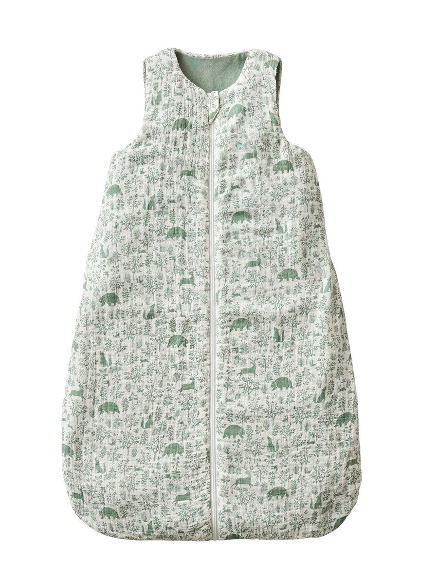 Sommersovepose for baby WALDSPAZIERGANG musselin TOG 1 forfra