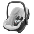 Sommertrekk til babystol CabrioFix i-Size i bomull - Maxi-Cosi forfra