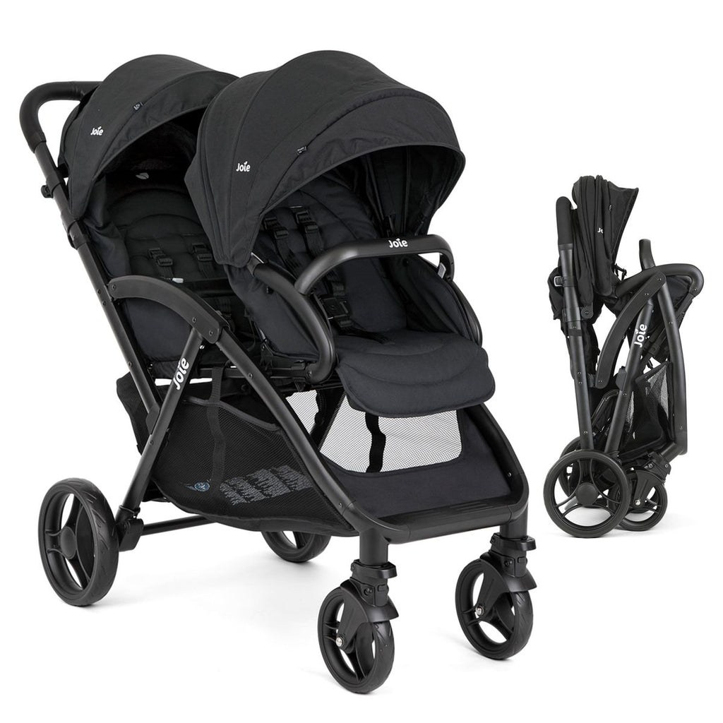 Søskenvogn Evalite Duo 10 kg forfra