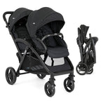 Søskenvogn Evalite Duo 10 kg forfra