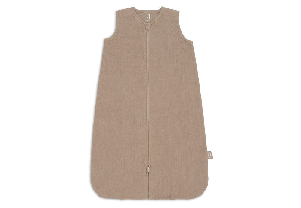 Sovepose i musselin 110 cm Biscuit - Jollein forfra