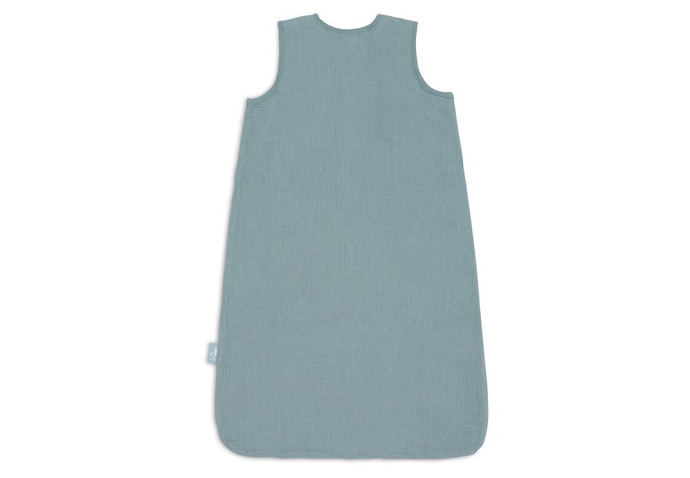 Sovepose i musselin 90 cm Sea Green bakside