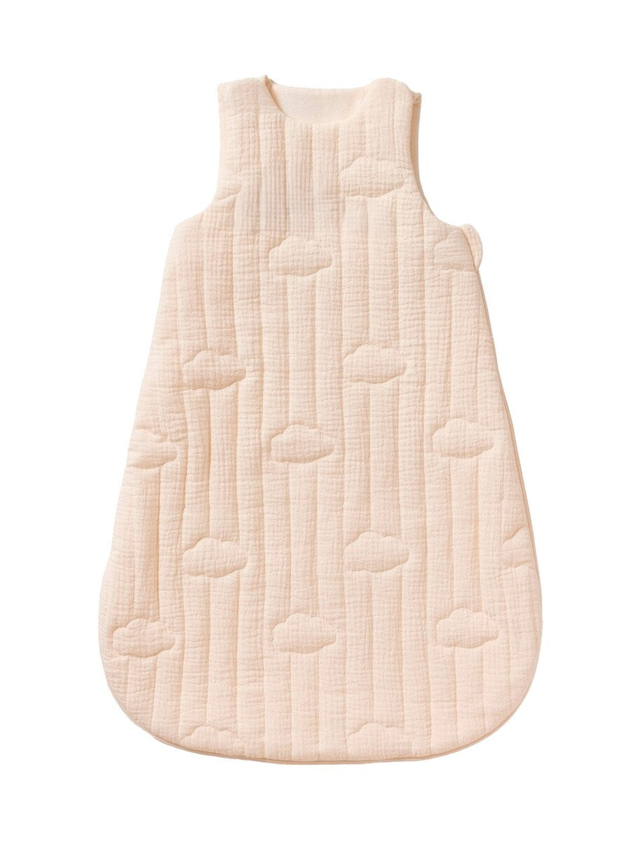 Detalj av sovepose for baby i økologisk musselin TOG 2,5