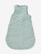 Sovepose baby sommer musselin blomstermotiv TOG 1 med glidelås