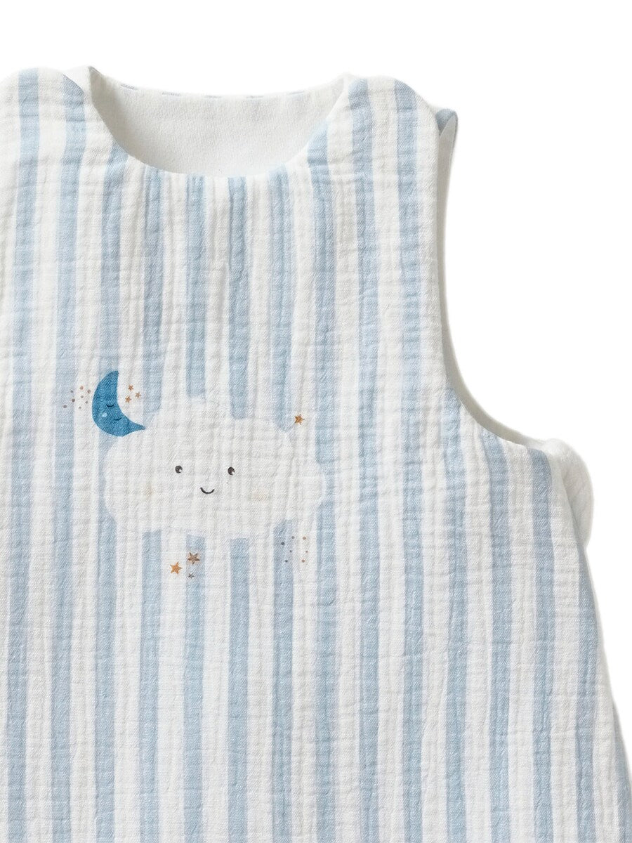 Sovepose baby sommer musselin TOG 1 tekstillogo