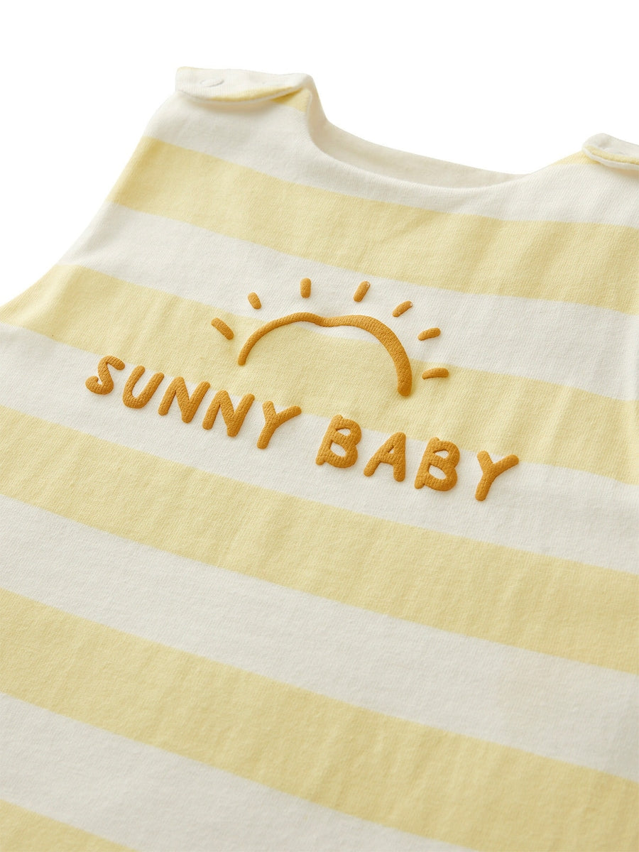 Sovepose baby sommer SUNNY BABY bomull TOG 1 bakside