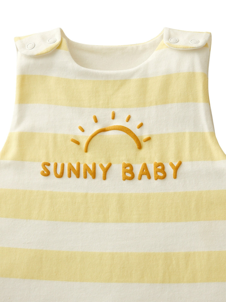 Detalj av mønster på Sovepose baby sommer SUNNY BABY bomull TOG 1