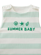Sovepose baby sommer SUNNY BABY bomull TOG 1 foldet