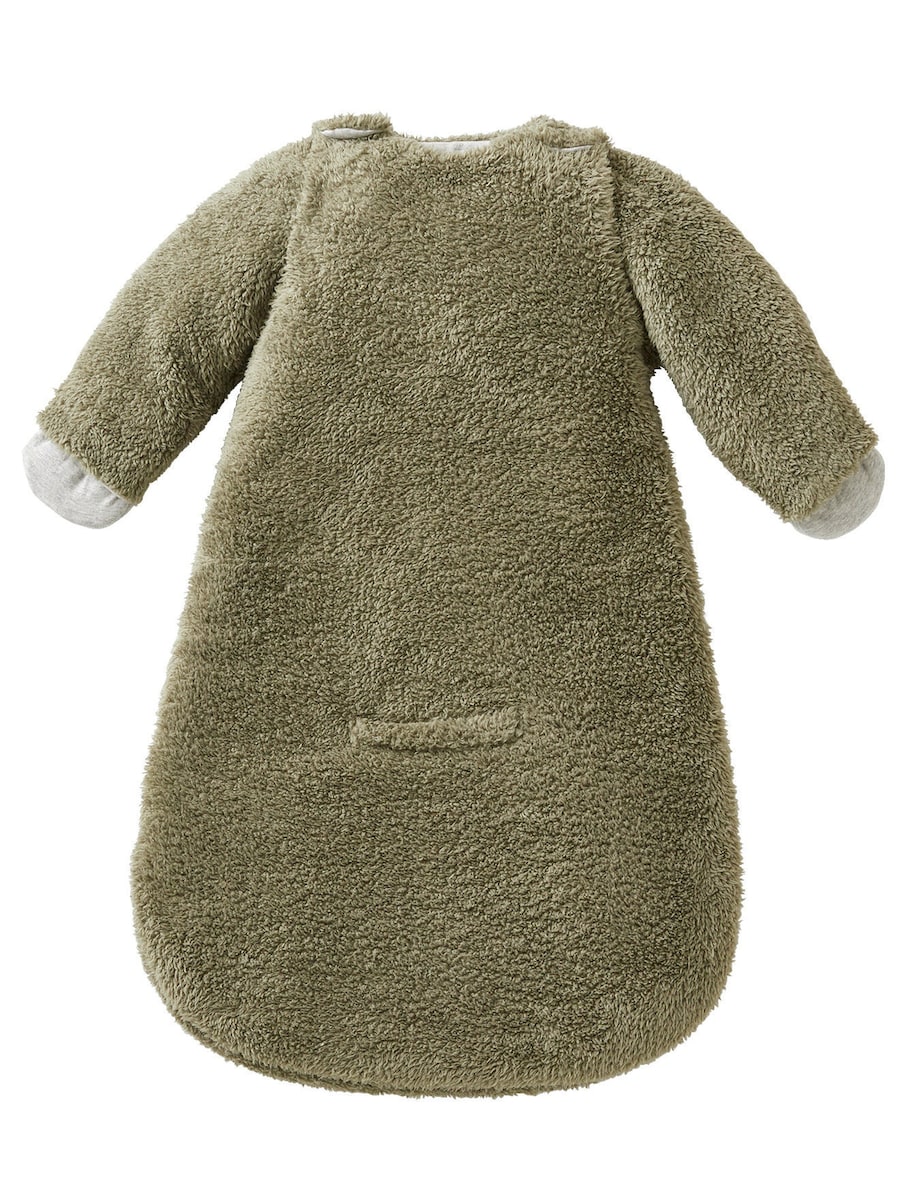 Detalj av glidelås på Sovepose baby til bil i mikrofiber, TOG 3,5